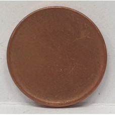 EURO . UNDATED . ONE 1 EURO CENT . ERROR . BLANK